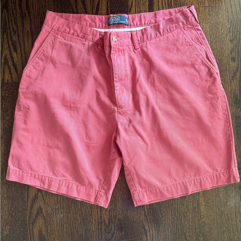 Polo by Ralph Lauren Pink Flat Front Shorts